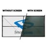 350 Series Commercial PVC Mesh PLUS Fence Windscreen, Forest Green