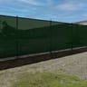 350 Series Commercial PVC Mesh PLUS Fence Windscreen, Forest Green