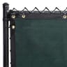 750 Series Commercial Block Privacy Fence Screen, Midnight Green