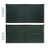 750 Series Commercial Block Privacy Fence Screen, Midnight Green