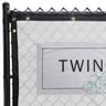 112 Series Builder Logo Screen with Vinyl Logo Banners, Alpine White