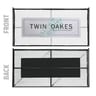 112 Series Builder Logo Screen with Vinyl Logo Banners, Alpine White