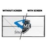 111 Series Builder Logo Roll Printed Fence Screen, Alpine White