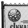 150 Series Basic Logo Printed Fence Screen, Alpine White